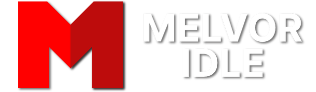 Logotipo principal de Melvor Idle