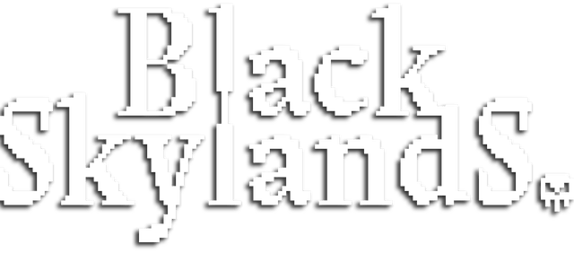 Logotipo principal negro de Skylands