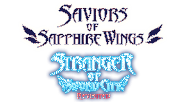 Logotipo principal de Saviors of Sapphire Wings / Stranger of Sword City Revisited