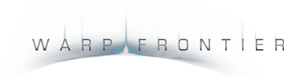 Logotipo principal de Warp Frontier