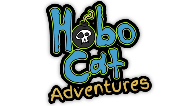 Logotipo principal de Hobo Cat Adventures