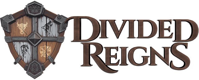 Logotipo principal de Divided Reigns