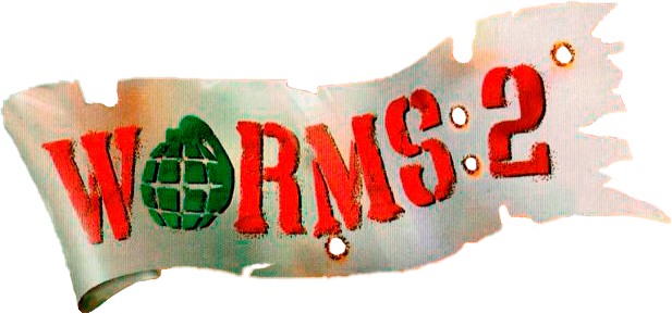 Logotipo principal de Worms 2