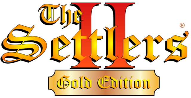 The main logo of the Settlers 2 Gold Edition