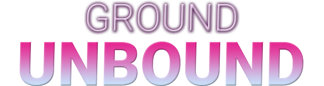 Logotipo principal de GROUND-UNBOUND