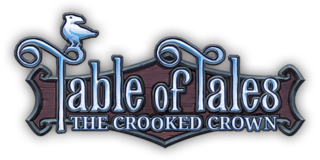 Table of Tales: El logo principal de la corona torcida