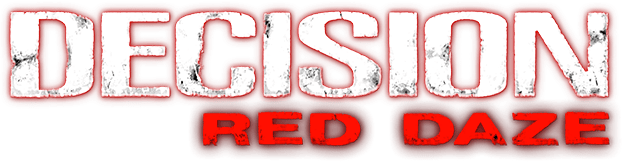 Decisión: logotipo principal de Red Daze