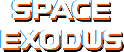 Logotipo principal de SPACE EXODUS