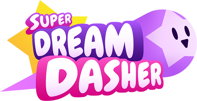 Logotipo principal de Super Dream Dasher