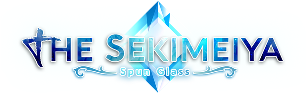 The main logo of Sekimeiya: Spun Glass