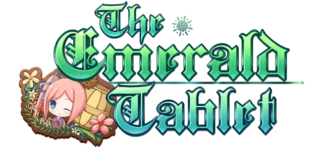 The main logo of the Emerald Tablet