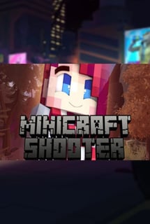 Minicraft shooter game