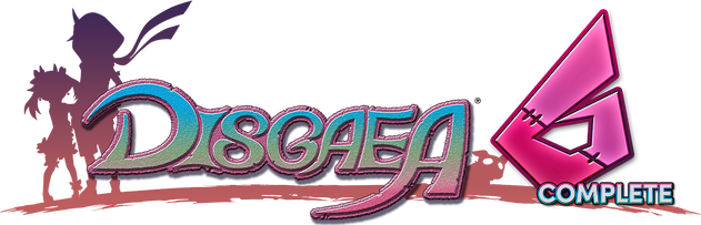 Logotipo completo de Disgaea 6