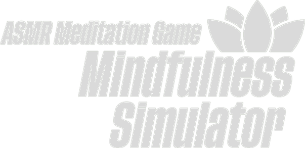 Simulador de atención plena - Logotipo del juego de meditación ASMR