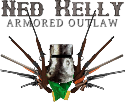 Ned Kelly: logotipo de forajido blindado