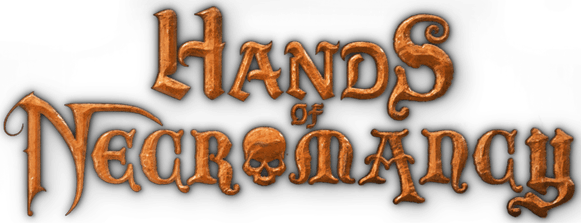 Logo of the hands of necromancy