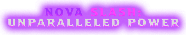 Nova Slash: Unparalleled Power Logo