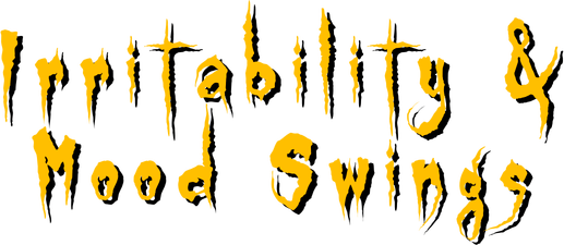 Irritability and mood swings logo