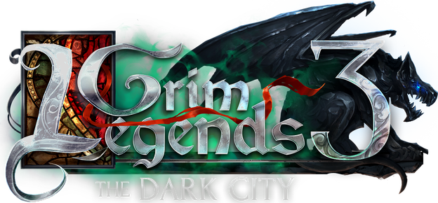 Grim Legends 3: The Dark City logo