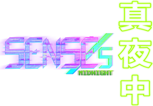 SENSES: midnight logo