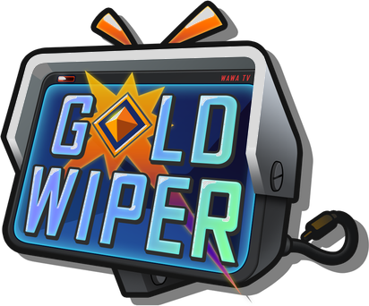 Gold wiper logo