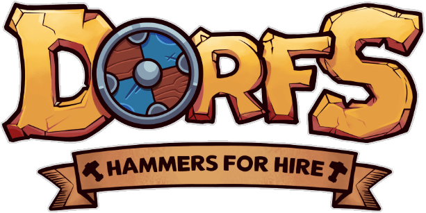 Dorfs: logotipo de Hammers for Hire