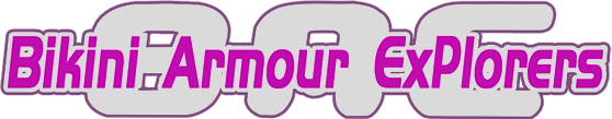 Bikini Armor Explorers logo