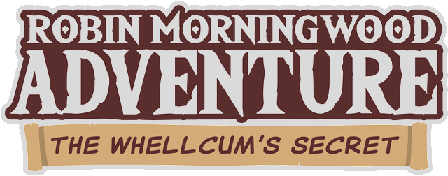 Robin Morningwood Adventure - A gay RPG logo