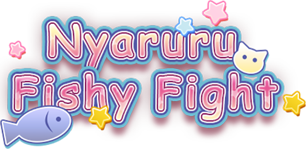Nyaruru Fishy Fight Logo