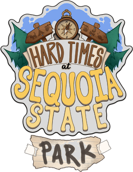 Hard times in Sequoia State Park logo