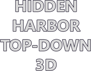 Hidden port top down 3D logo