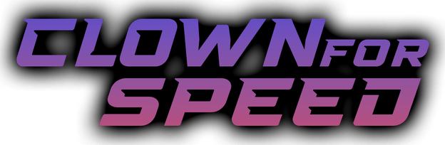 Clown for speed logo