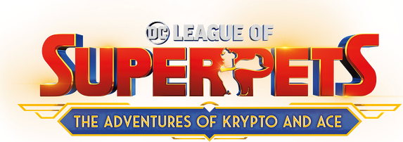 DC League of Super Pets: The Adventures of Krypto and Ace Logo