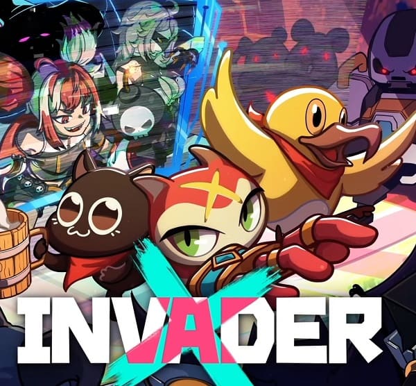 X Invader Poster