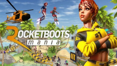 Rocket Boots Mania 2 Logo