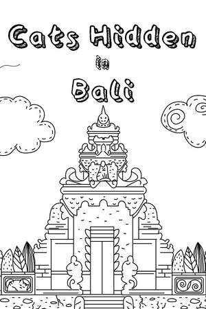 Cats Hidden in Bali Poster