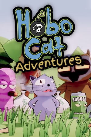 Hobo Cat Adventures Poster