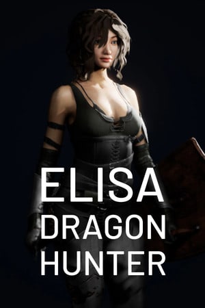 Elisa Dragon Hunter Poster