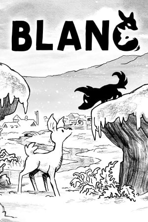 Blanc Poster