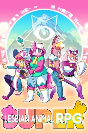Super Lesbian Animal RPG Poster
