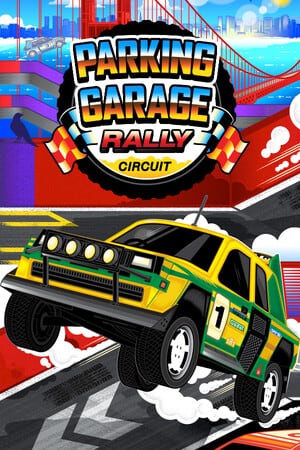 Parking Garage Rally Circuit Poster