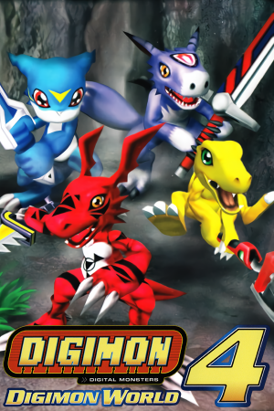 Digimon world 4 Poster