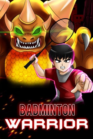 Badminton Warrior Poster