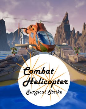 Combat Helicopter- Surgical Strike Poster