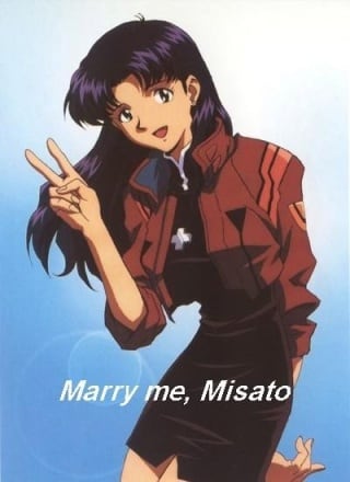 Marry me, Misato! Poster