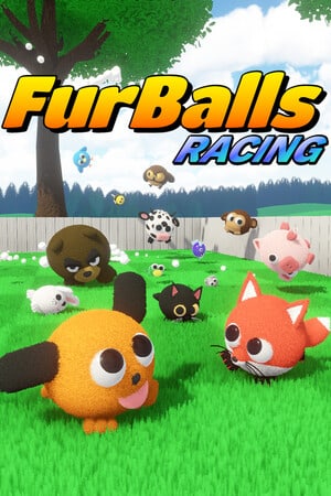 FurBalls Racing Poster