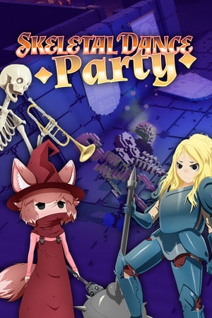 Skeletal Dance Party Poster