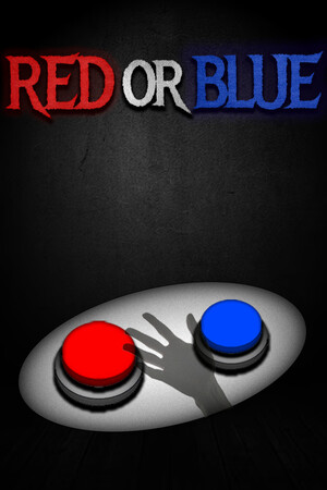 Red or Blue Poster
