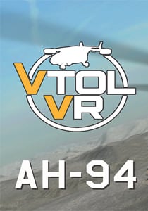 VTOL VR: AH-94 Attack Helicopter Poster