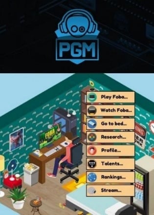 Pro Gamer Manager Poster